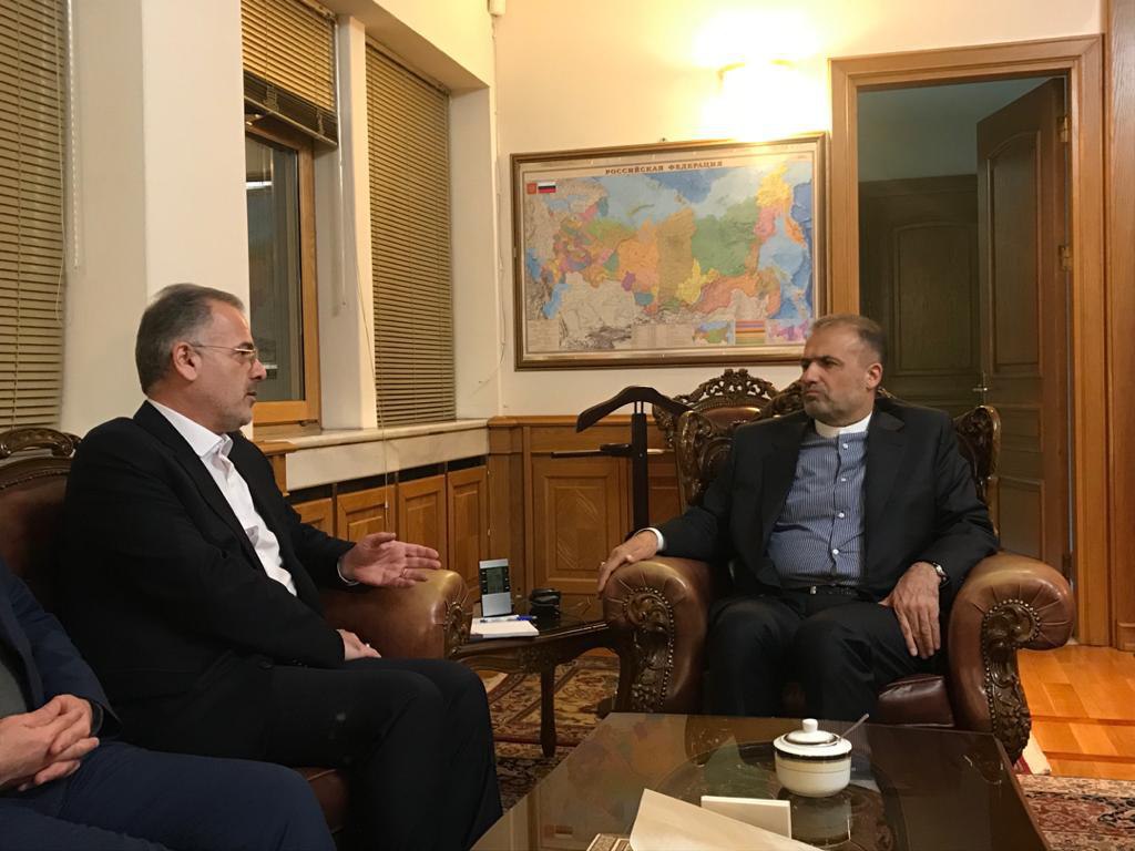 دکتر روزبهان در دیدار باسفیر ایران در روسیه:   منطقه آزاد انزلی باید به هاب ترانزیت کالا با کشورهای حوزه خزر و به ویژه روسیه تبدیل شود