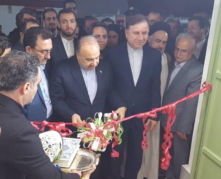 افتتاح استخر ورزشی شهرستان رودبار با حضور وزیر ورزش و جوانان و استاندار