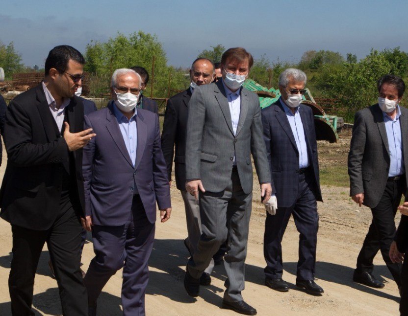 در بازدید استاندار گیلان از پروژه راه آهن رشت – انزلی محقق شد:  اختصاص ۵۰ میلیارد تومان اعتبار دیگر به پروژه راه آهن رشت از سوی رییس سازمان برنامه و بودجه