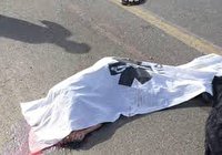 کشته شدن عابری پياده در رستم‌آباد