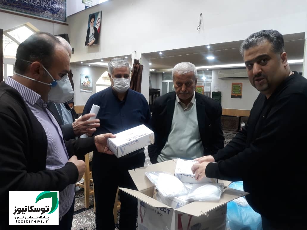 تهیه و توزیع هزار  بسته بهداشتی رایگان بین کارگران و رانندگان شهرداری رشت