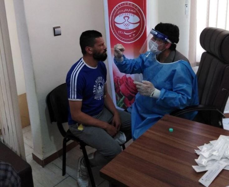 چهار بازیکن سپیدرود به دلیل کرونا قرنطینه شدند