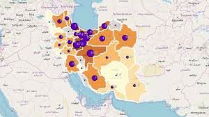 اسامی 15 استان با روند صعودی شیوع کرونا و 9 استان با روند نزولی