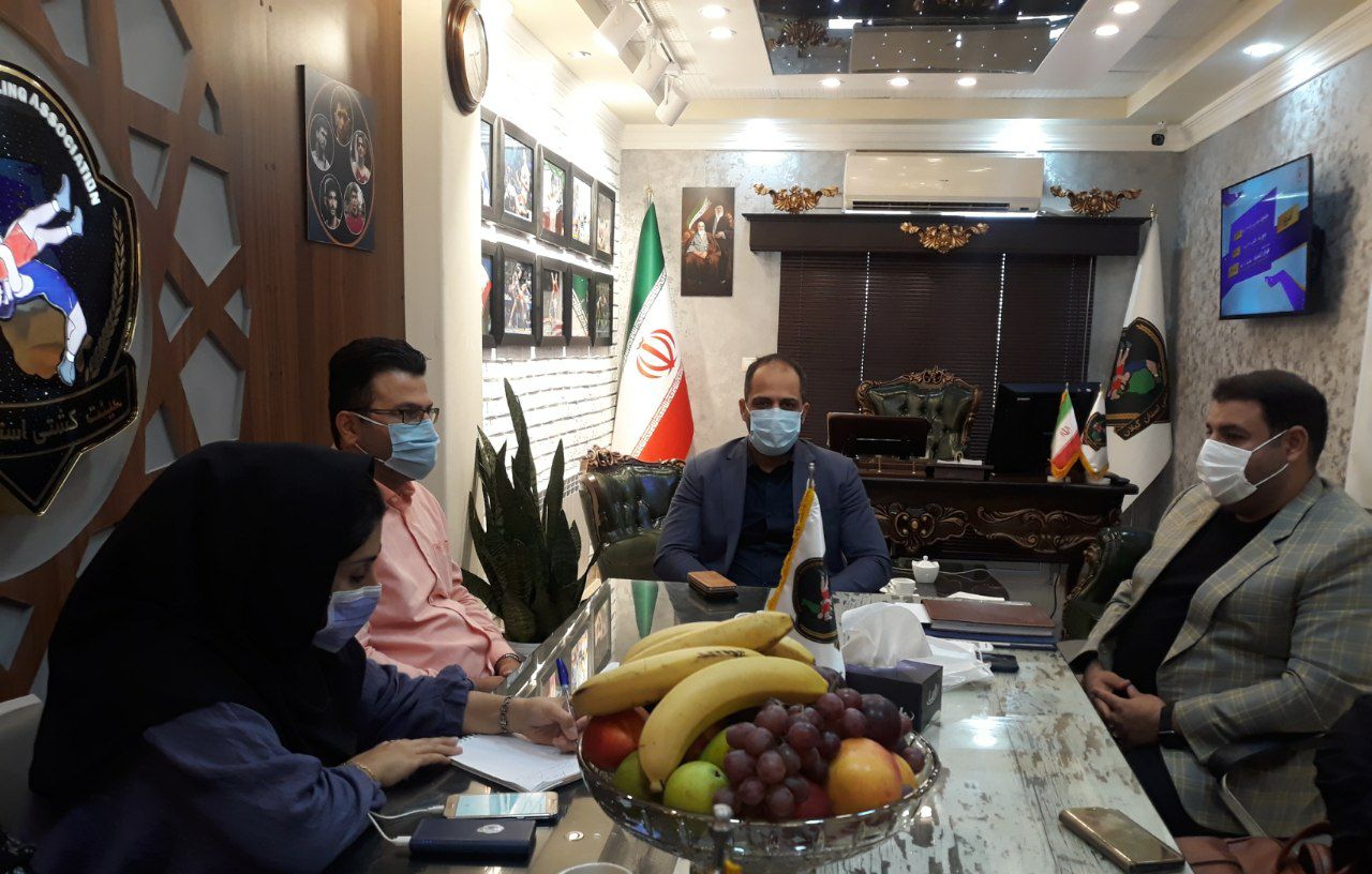 تشکیل بانک اطلاعاتی کشتی گیران ، داوران و قهرمانان  ورزش کشتی در گیلان