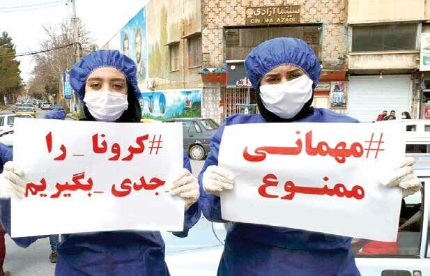 پرسه کرونا در دورهمی ها/کرونا را شوخی گرفتیم
