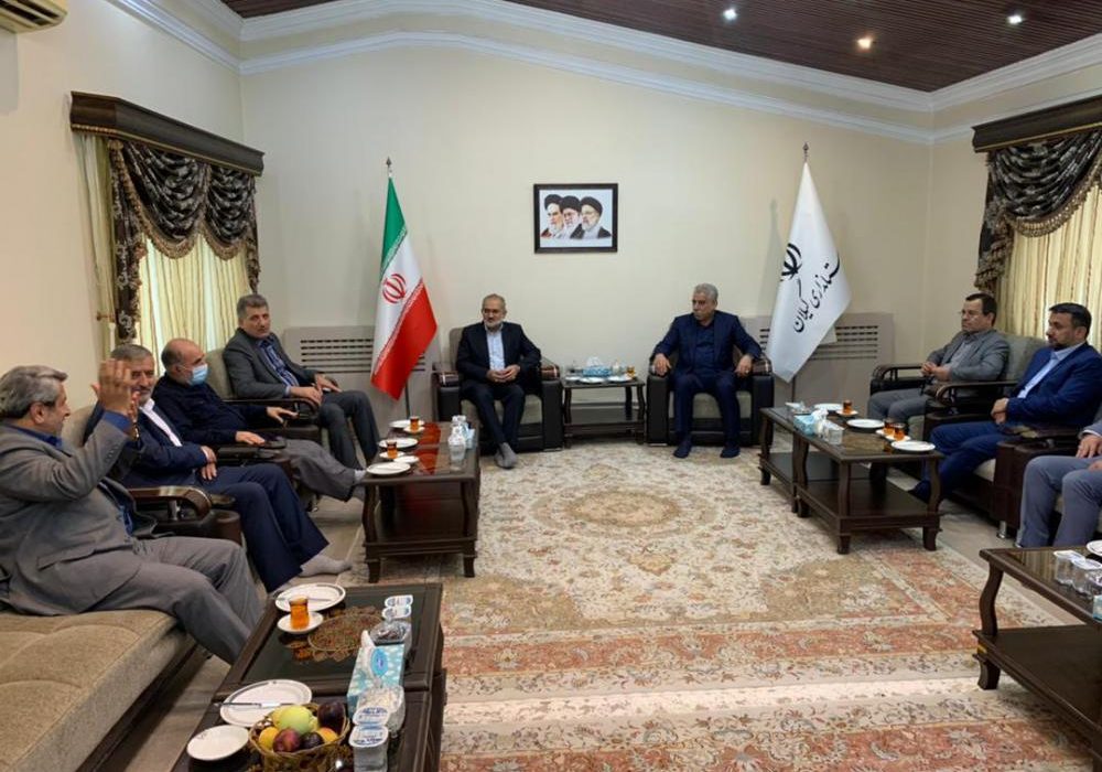 معاون رئیس جمهوری با  استاندار و شماری از نمایندگان گیلان در مجلس دیدار کرد