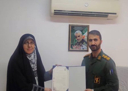 معصومه رجبی بعنوان رئیس هیأت هاکی بسیج استان گیلان منصوب شد