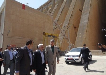 بازدید مدیرعامل شرکت مدیریت منابع آب ایران از تأسیسات و پروژه های منابع آب استان گیلان