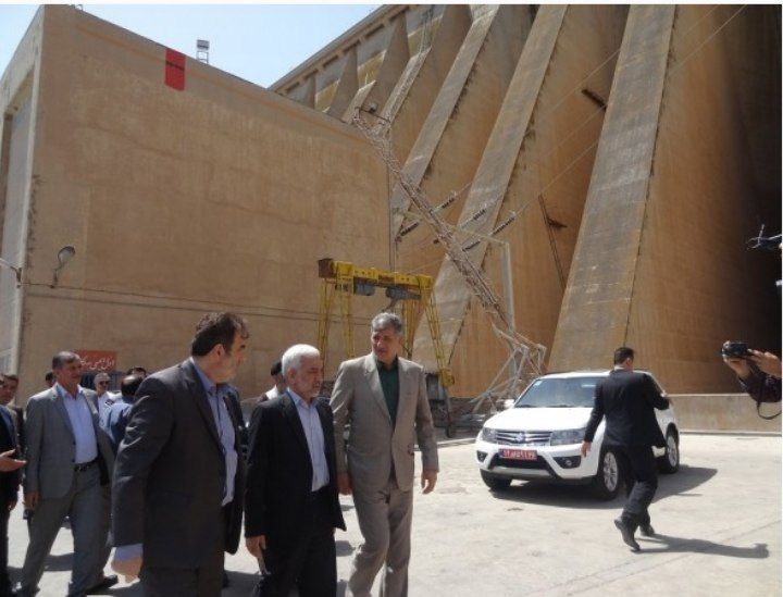 بازدید مدیرعامل شرکت مدیریت منابع آب ایران از تأسیسات و پروژه های منابع آب استان گیلان