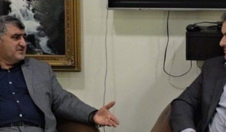 دیدار رئیس مجمع نمایندگان استان گیلان در مجلس شورای اسلامی با مدیرعامل آب منطقه ای گیلان