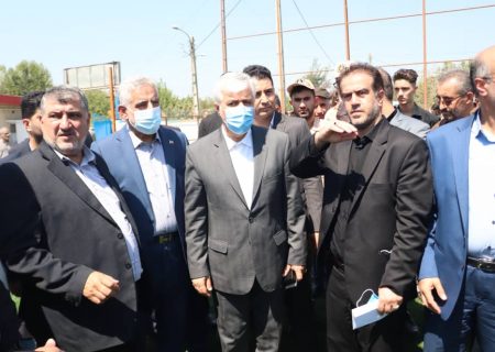 بازدید وزیر ورزش و جوانان و استاندار گیلان از ورزشگاه های شهید عضدی و سردار جنگل رشت