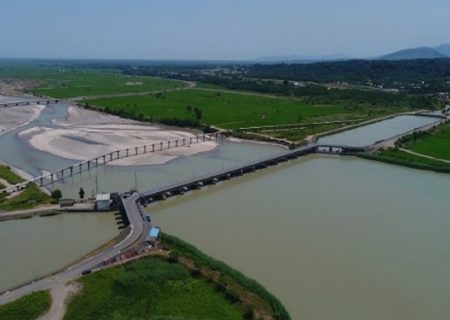 قطع آبگذاری کانال‌های آبیاری سفیدرود در پی بارش‌ باران