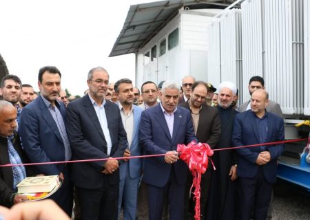 پست رضوانشهر و اتصالات آن، افتتاح و به بهره برداری رسید