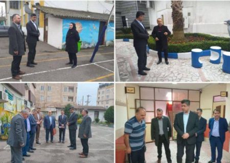 بازدید مدیر کل آموزش و پرورش گیلان از مراکز اسکان نوروزی ناحیه یک رشت و دهکده ساحلی فرهنگیان انزلی و گفتگوی صمیمانه با میهمانان فرهنگی