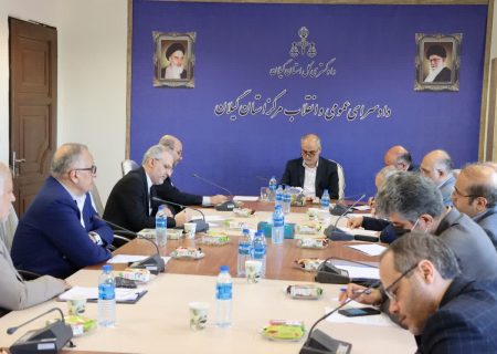 اولين جلسه کارگروه نظارت و پيگيري حقوق عامه با موضوع بررسي برنامه هاي عملياتي دستگاه هاي اجرايي در راستاي تحقق شعار سال مقام معظم رهبري «مد ظله العالي» به ریاست دادستان عمومي و انقلاب مرکز استان برگزار شد