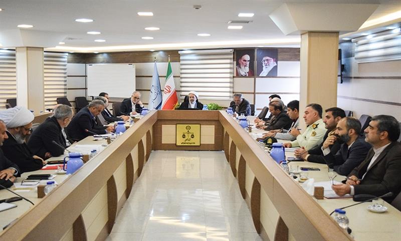 نشست شورای حفظ حقوق بیت المال  با حضور رئیس کل دادگستری استان گیلان برگزار شد.