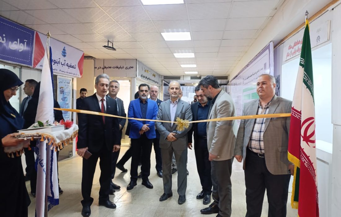 افتتاح نمایشگاه صنعت ساختمان در نمایشگاه بین‌المللی استان گیلان