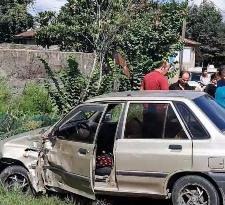 تصادف شدید در دهستان نصیرمحله شفت