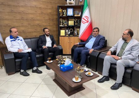بازدید معاونت حفاظت فیزیکی و پدافند غیر عامل حراست وزارت تعاون،کار و رفاه اجتماعی و هیئت همراه از شرکت شیر پاستوریزه پگاه گیلان