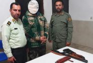 شکارچی غیرمجاز مسلح در منطقه جیرنده رودبار دستگیر شد