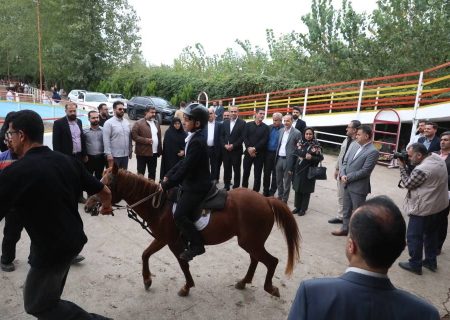 بیست‌ویكمین جشنواره زیبایی «اسب كاسپین» در باشگاه سواركاری تك‌تاز برگزار شد